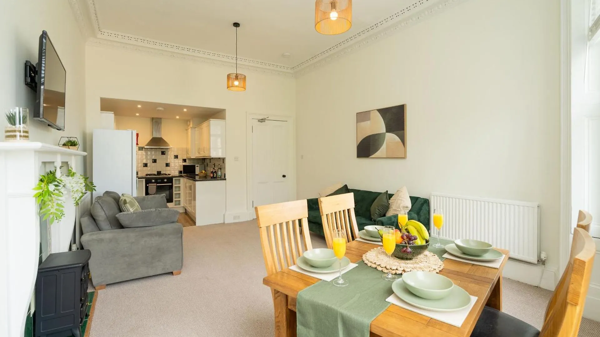 Stylish 3 Bed New Town Apartment - Traquair Édimbourg Royaume-Uni